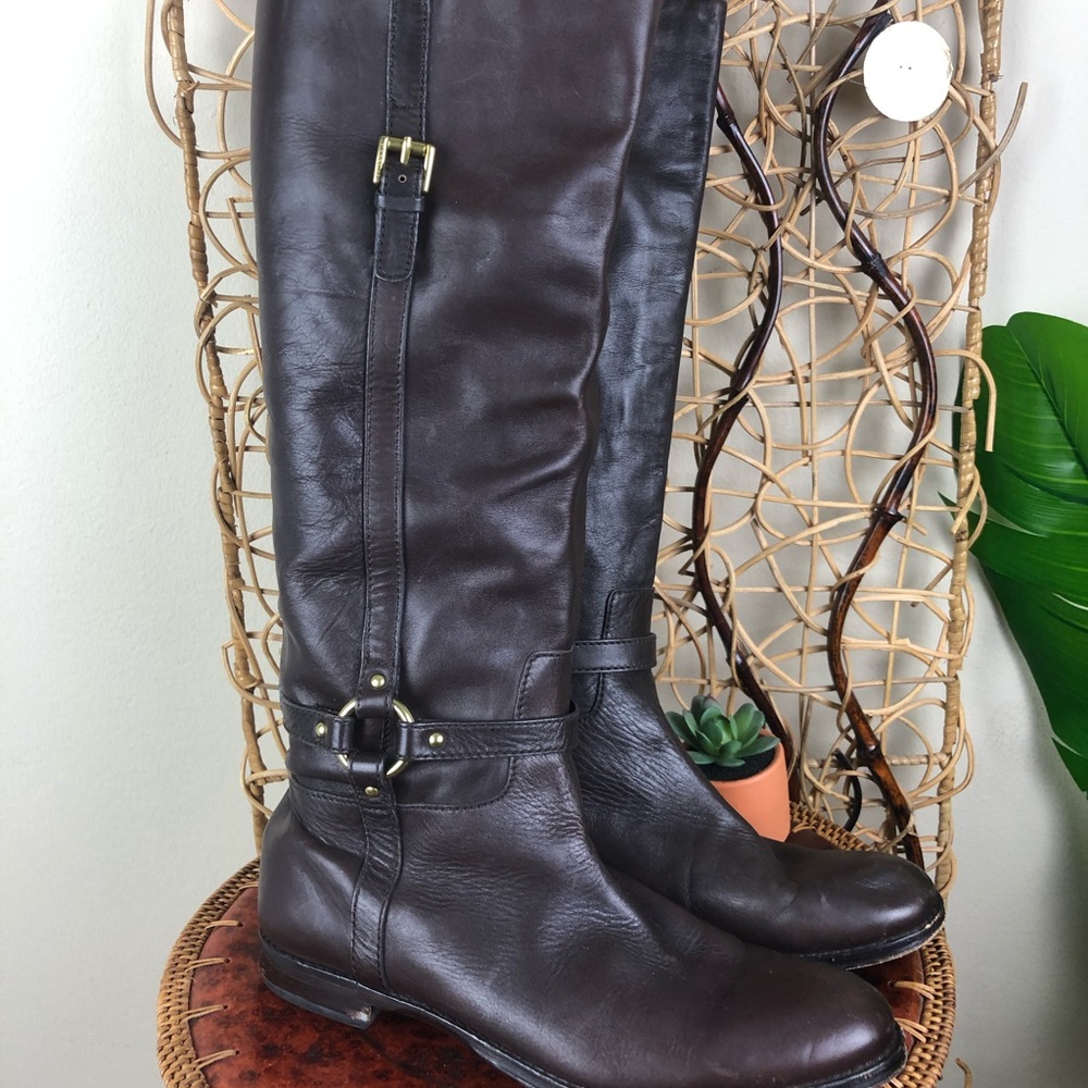 Coach riding boots
